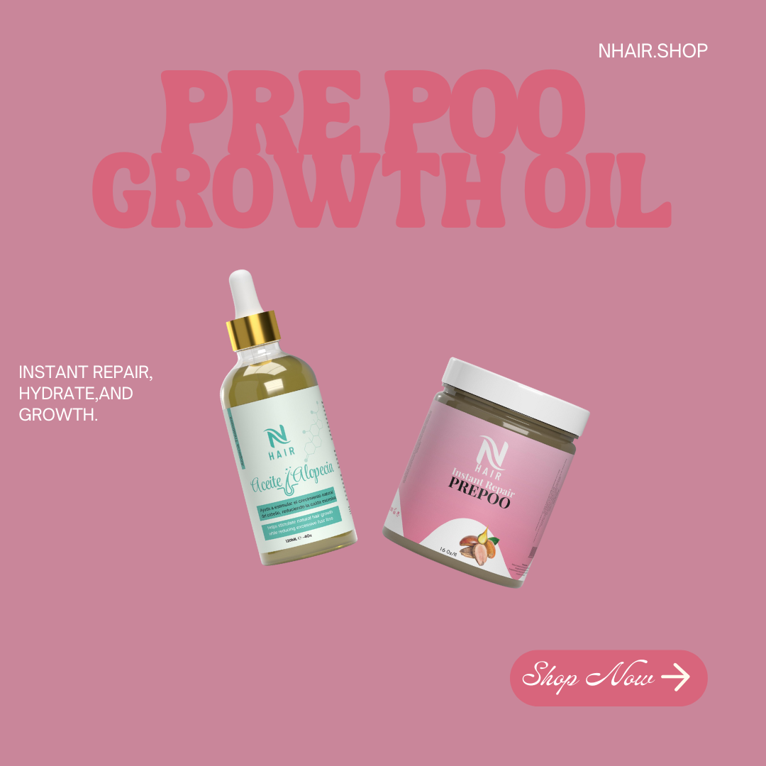 NHAIR PRE POO AND GROTH OIL