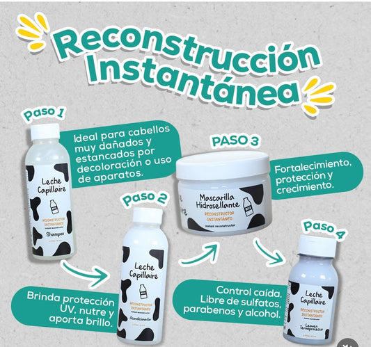 Kit recontructora de leche