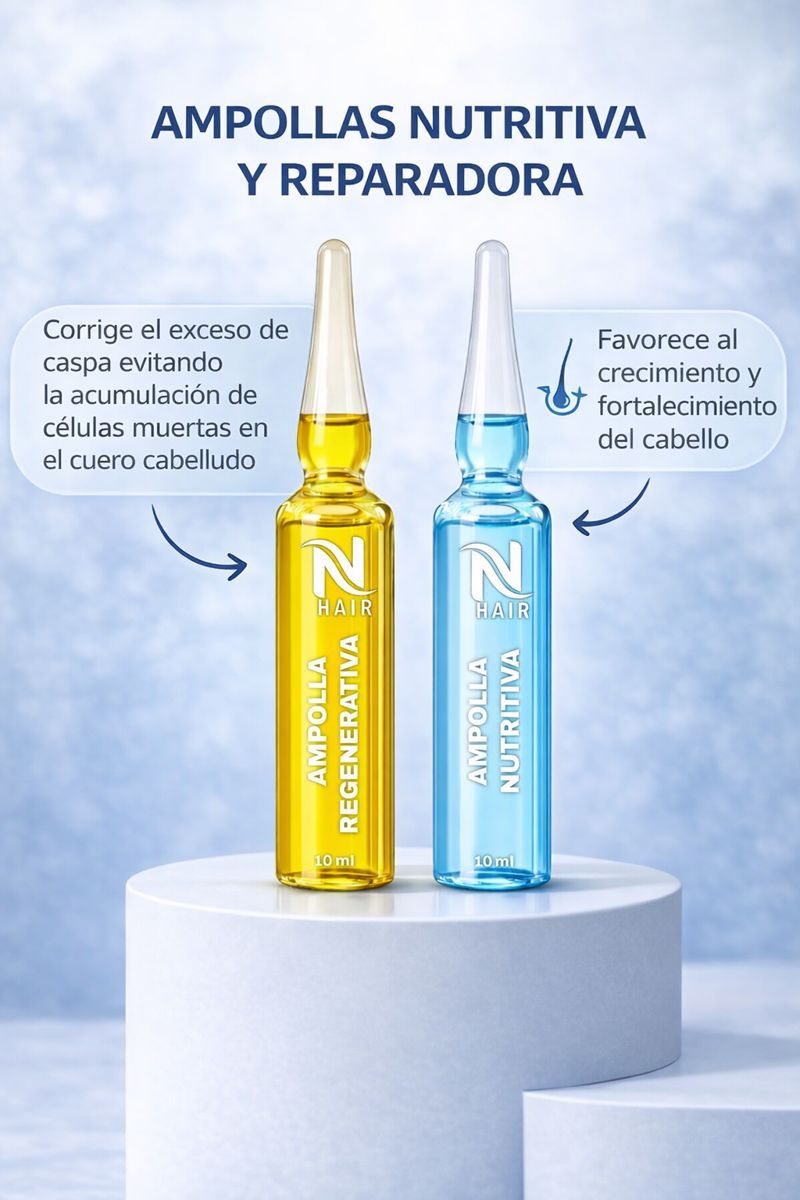 NÄHRENDE UND REGENERIERENDE AMPOULE